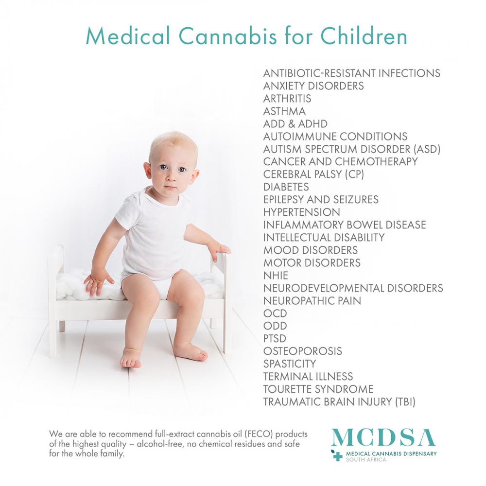 Medical cannabis benefits for children